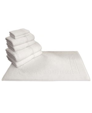 Linum Home 100% Turkish Cotton Terry 7-pc. Towel Set In White
