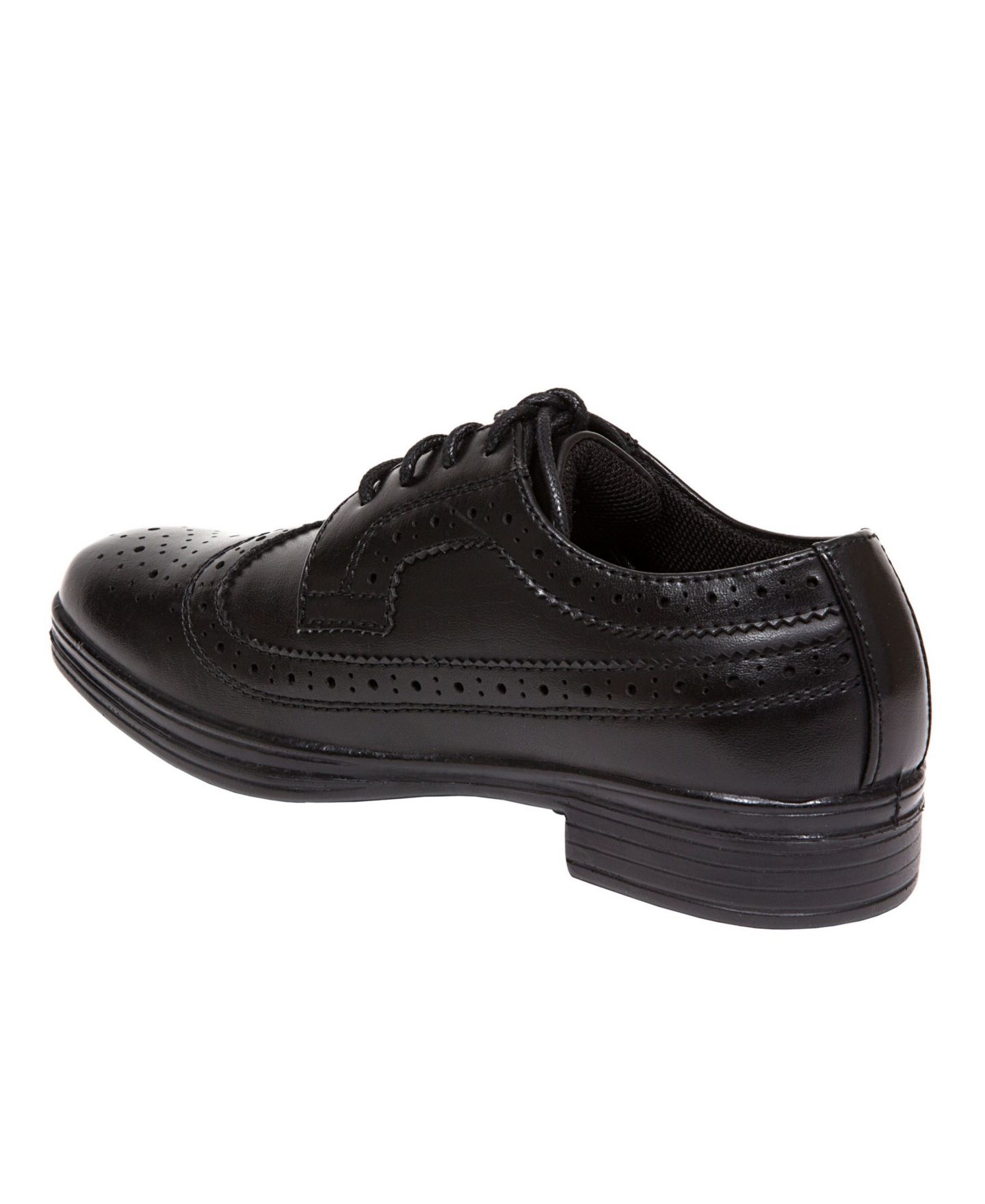 Платье DEER STAGS Ace Dress Wing-Tip Dress Comfort Oxford для мальчиков, цвет: Чёрный — фото 2