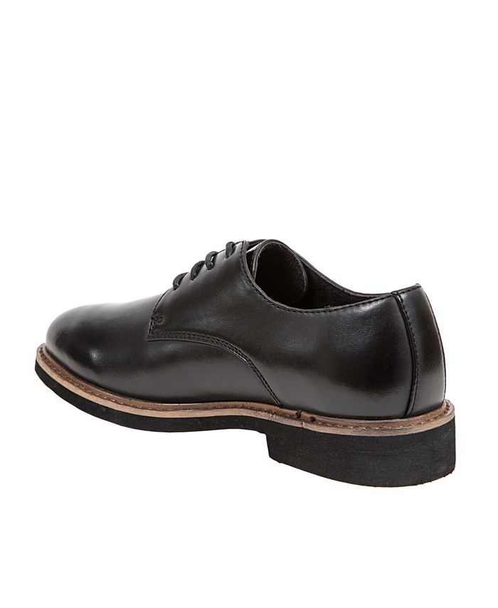 Deer Stags Boys' Kane Dress Fashion Sneaker in Black/White / 11 Little Kid | Oxfords