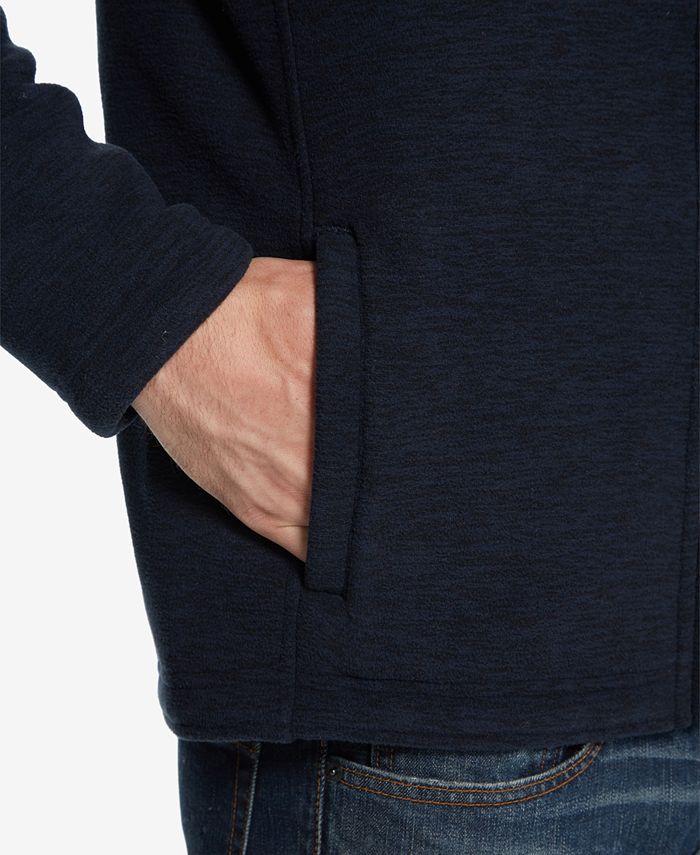 Weatherproof Vintage Men's Full-Zip Fleece-Lined Sweater - Macy's