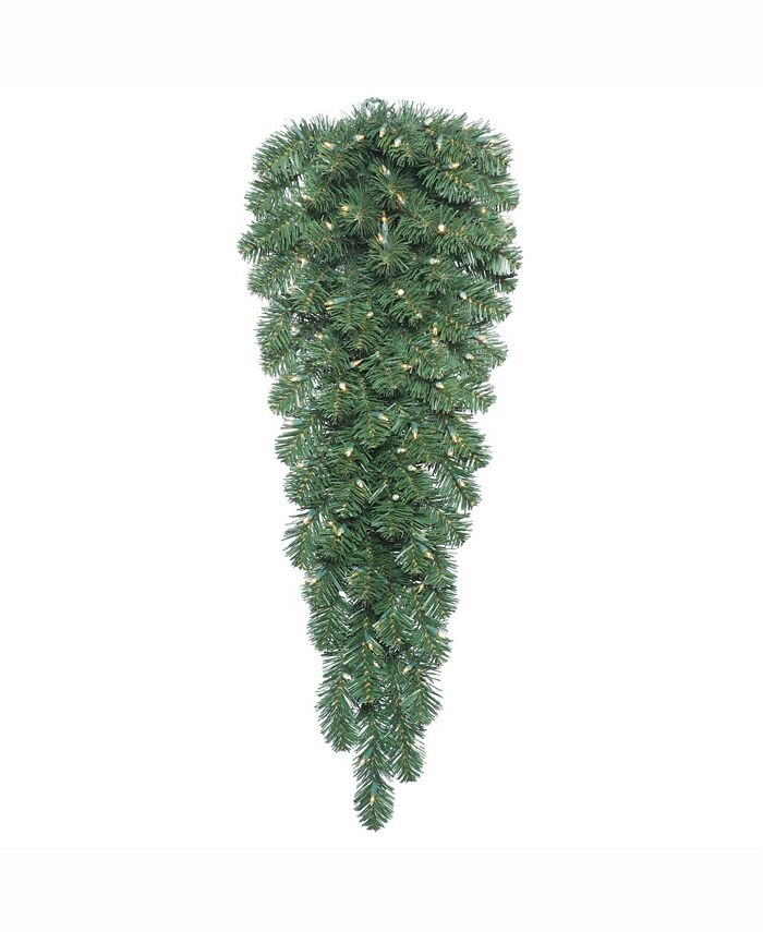 Vickerman 48 inch Oregon Fir Artificial Christmas Teardrop Macy's