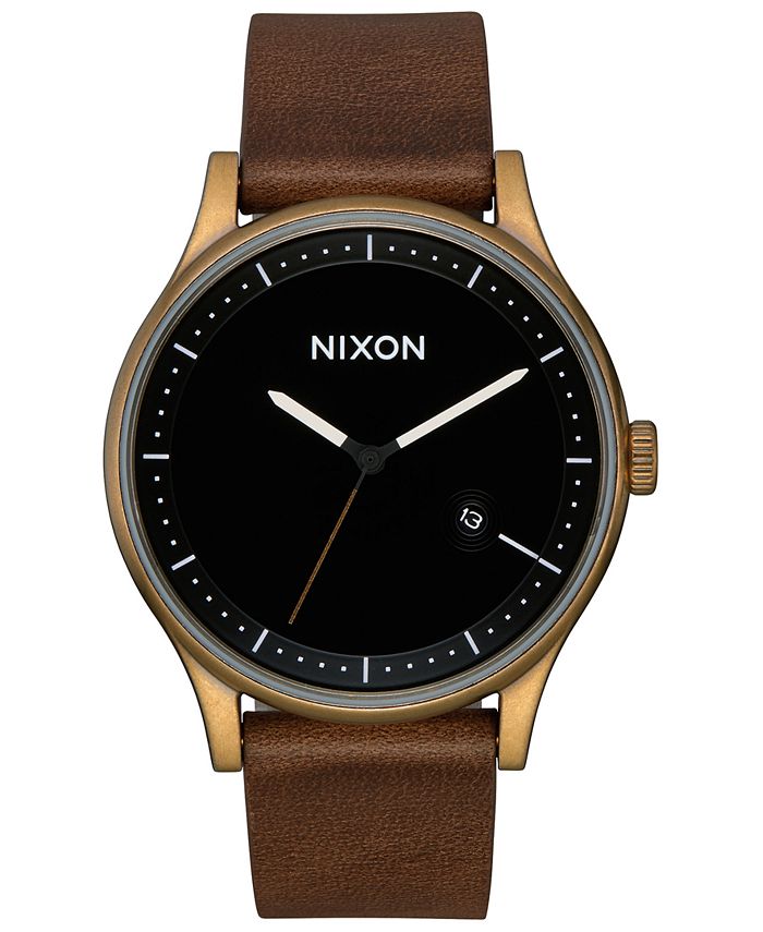 Nixon hotsell station leather