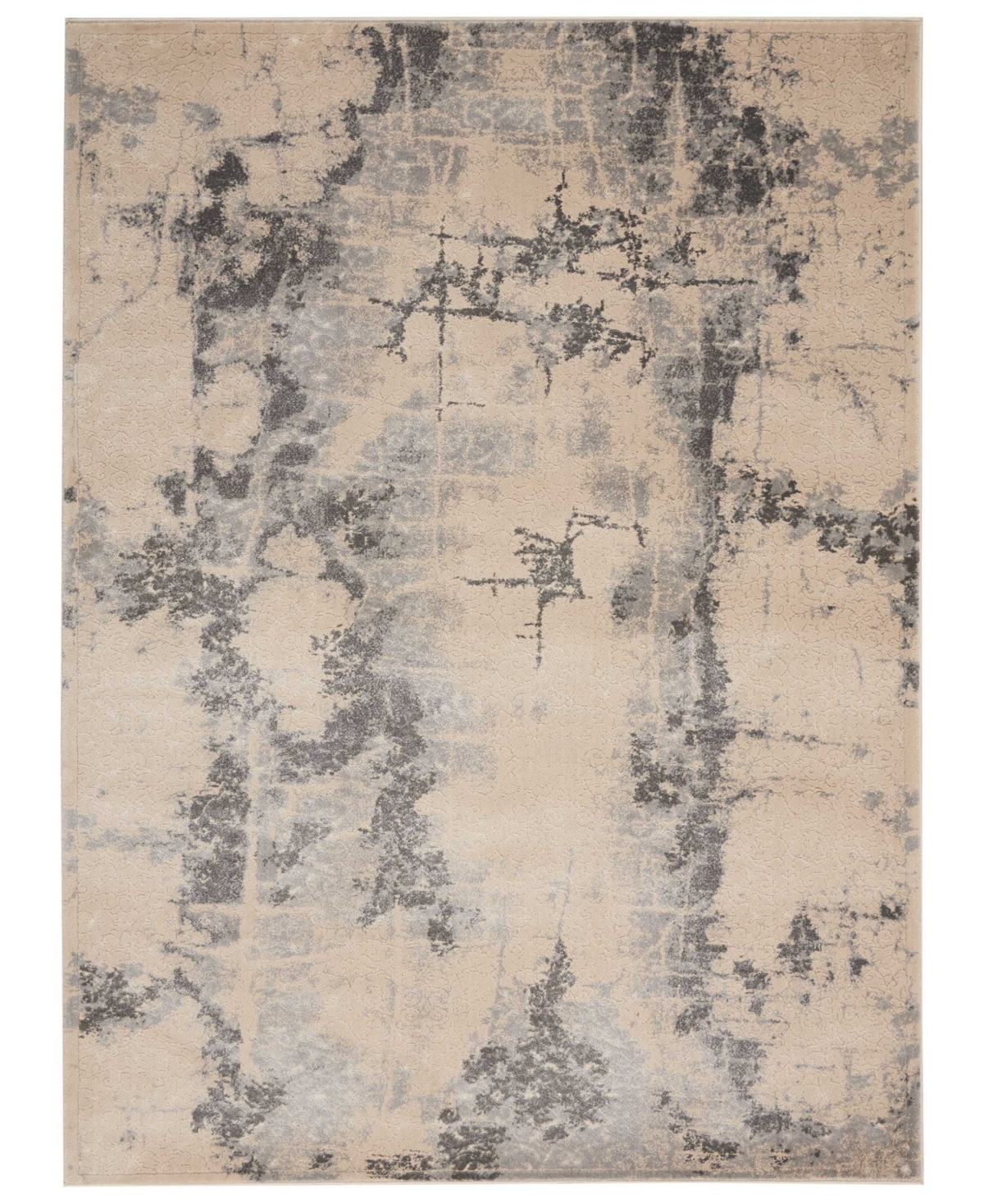 kathy ireland Home KI35 Heritage KI354 Beige 5'2in x 7'3in Area Rug - Tan/Beige