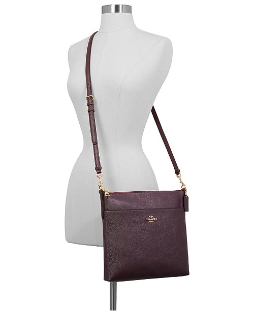 COACH Messenger Crossbody in Crossgrain Leather & Reviews Handbags