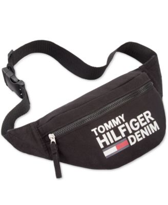 black tommy hilfiger fanny pack