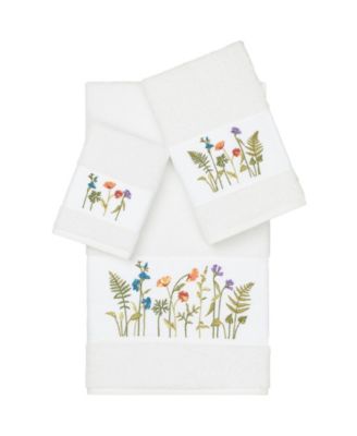 Serenity 3-Pc. Embellished Towel Set