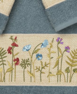 Serenity 3-Pc. Embellished Towel Set