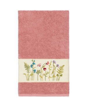 Linum Home Serenity Bath Towel Bedding In Pink
