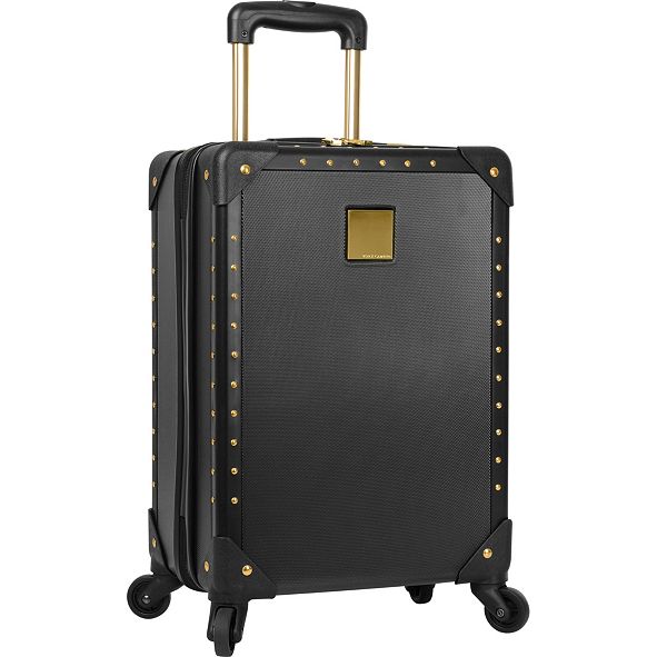 vince camuto black and gold luggage
