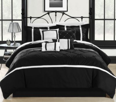 Chic Home Vermont 12-Pc King Comforter Set - Macy's