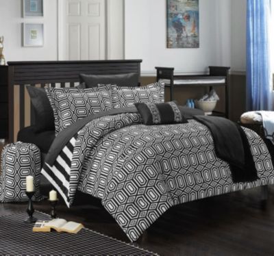 Chic Home - Paris 8-Pc. Twin X-Long Comforter Set