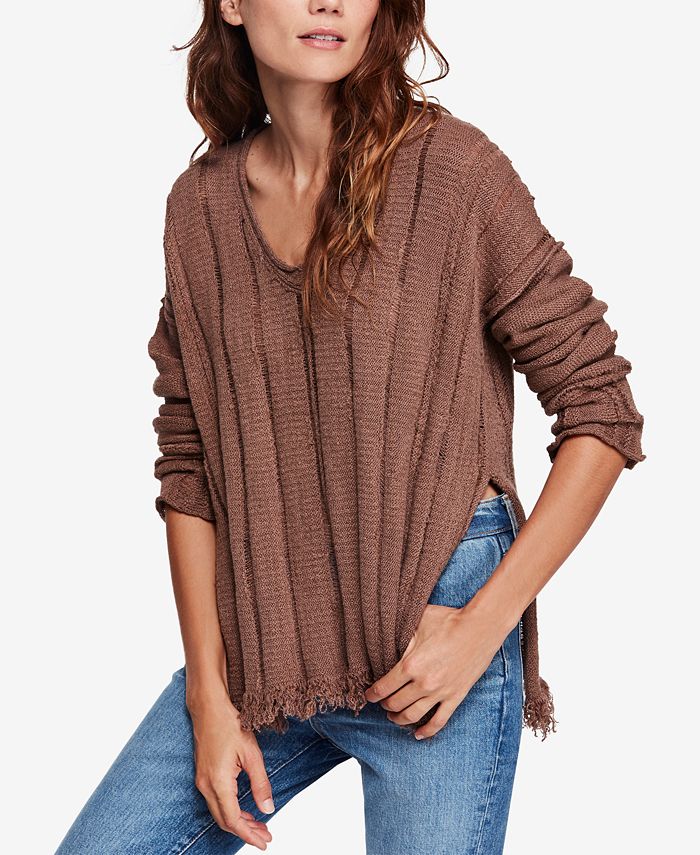 Free people deals ocean drive pullover