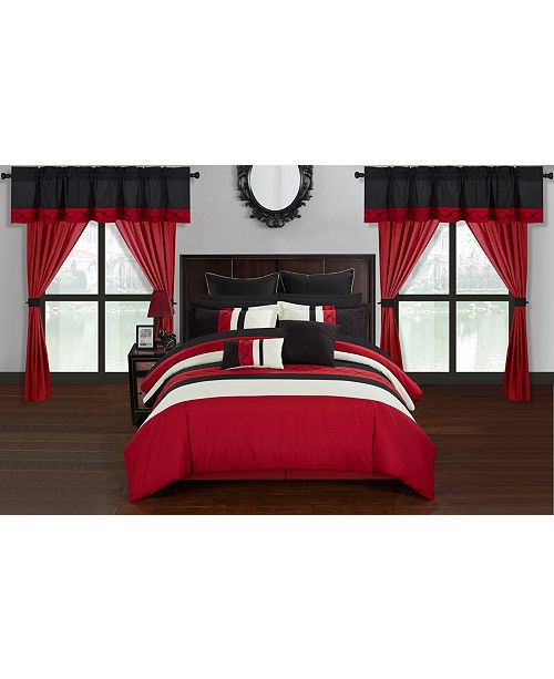 Chic Home Idit 24 Pc King Comforter Set Reviews Bed In A Bag