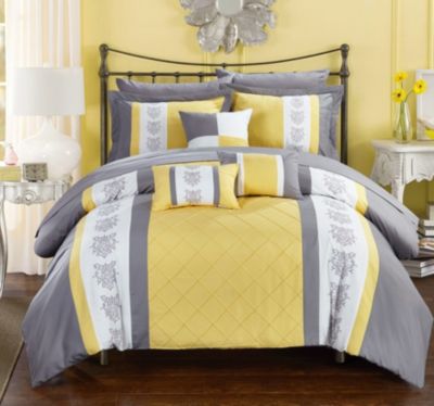 Photo 1 of Chic Home Clayton Comforter Set size twin 