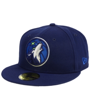 NEW ERA MINNESOTA TIMBERWOLVES BASIC 59FIFTY FITTED CAP 2018 