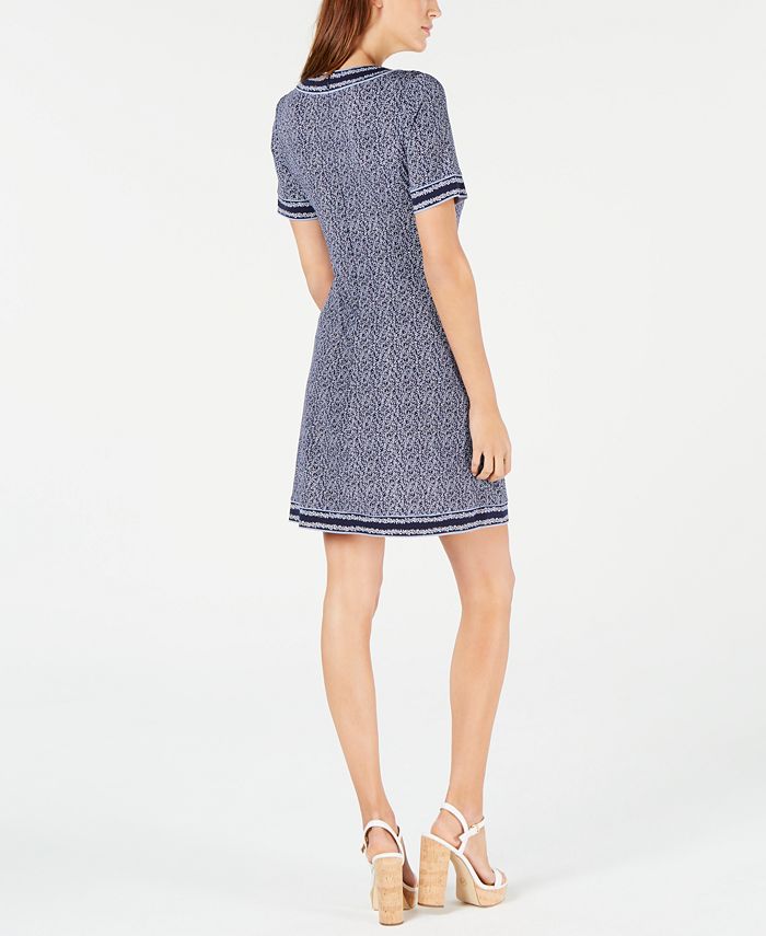 Michael Kors Vine-Print Dress, In Regular & Petite Sizes - Macy's