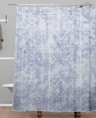 denim shower curtain