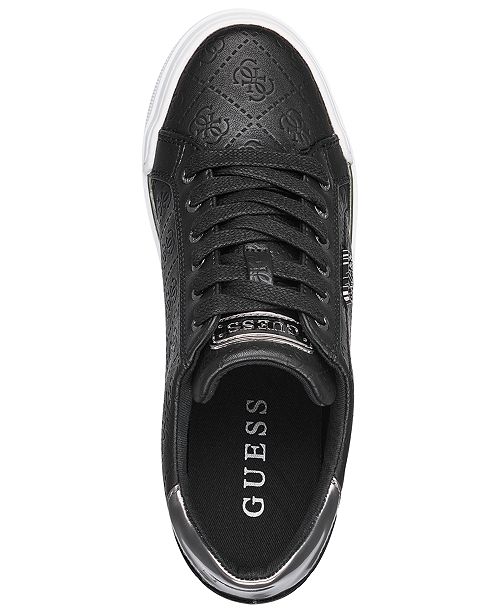 guess flowurs wedge sneakers