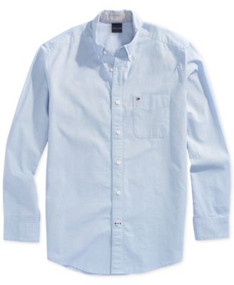 tommy hilfiger long sleeve button up