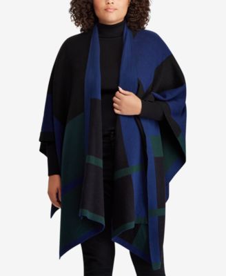 Lauren Ralph Lauren - Plus Size Plaid Poncho