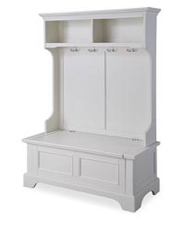 Home Styles Naples White Hall Tree & Reviews Furniture Macy's