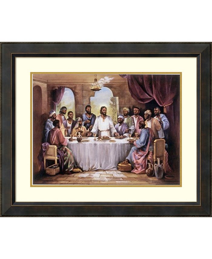 Amanti Art The Last Supper Framed Art Print Macy's
