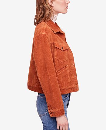 Free people nelson cord jacket online