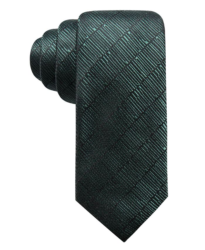 Alfani Men's Epping Slim Textured MultiStripe Silk Tie, Created for