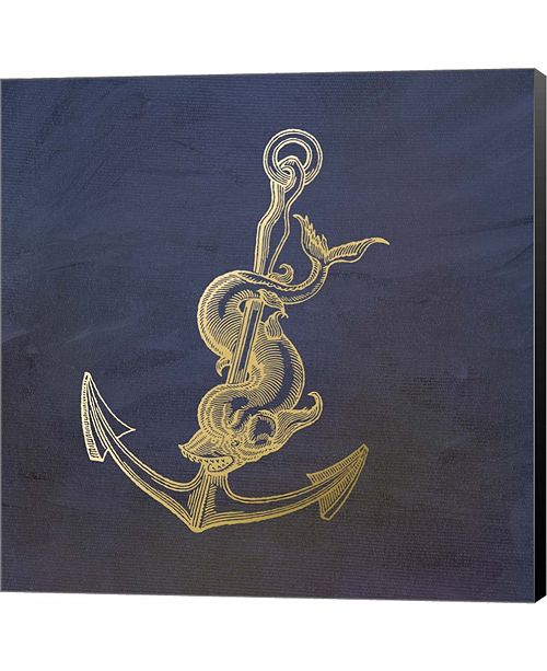 Metaverse Golden Anchor By Cora Niele Canvas Art Reviews