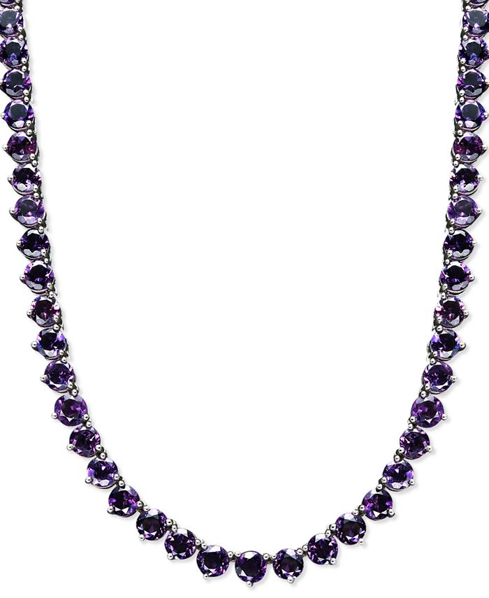 Macys clearance amethyst necklace