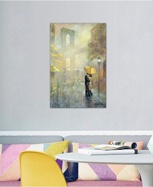 Icanvas City Romance Ii By Ruane Manning Gallery Wrapped Canvas