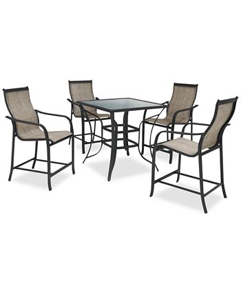 Reyna aluminum deals outdoor dining chair