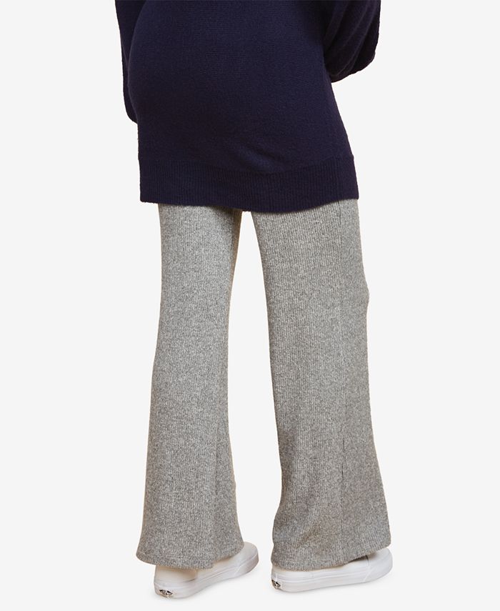 Motherhood Maternity Rib Knit Pants with Secret Fit Belly Macy's