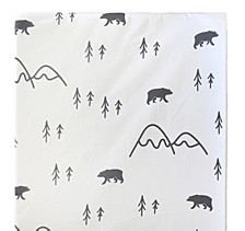 Little Black Bear Changing Pad Cover