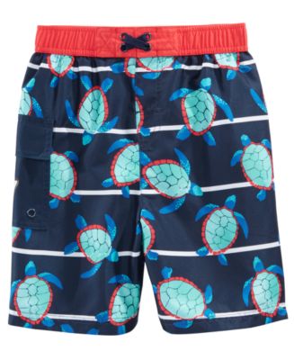 Laguna Toddler Boys Turtle Bay Swim Trunks - Macy's