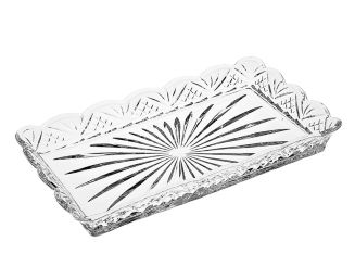 Godinger Dublin 10 x 6 Guest Towel Tray - Macy's