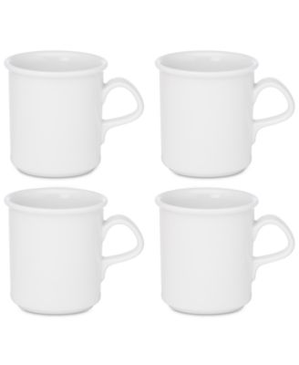 Dansk - Caf&eacute; Blanc Mugs, Set of 4