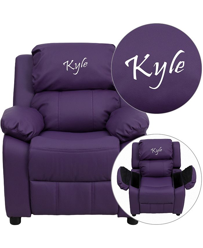 Flash Furniture - Kid's Recliner - Purple