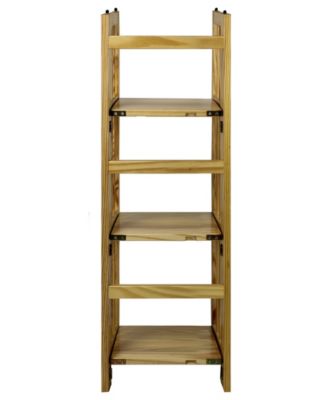 3 - Shelf Folding Bookcase 14" Wide