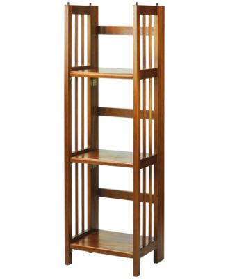 3 - Shelf Folding Bookcase 14" Wide