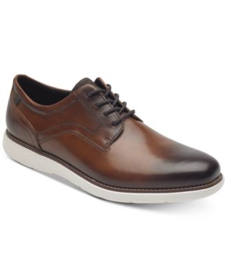 Rockport Men's Garett Plain Toe Oxford Shoes - Macy's