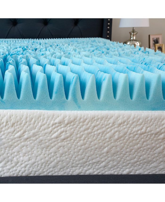 Sleep Trends 3" Cool Gel Memory Foam California King Mattress Topper