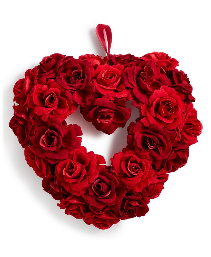 Rose Heart Shaped Wreath ONLY $25!