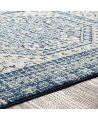 Harput HAP-1081 Dark Blue 5'3" x 7'3" Area Rug