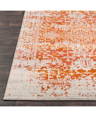 Harput HAP-1019 Burnt Orange 7'10" x 10'3" Area Rug