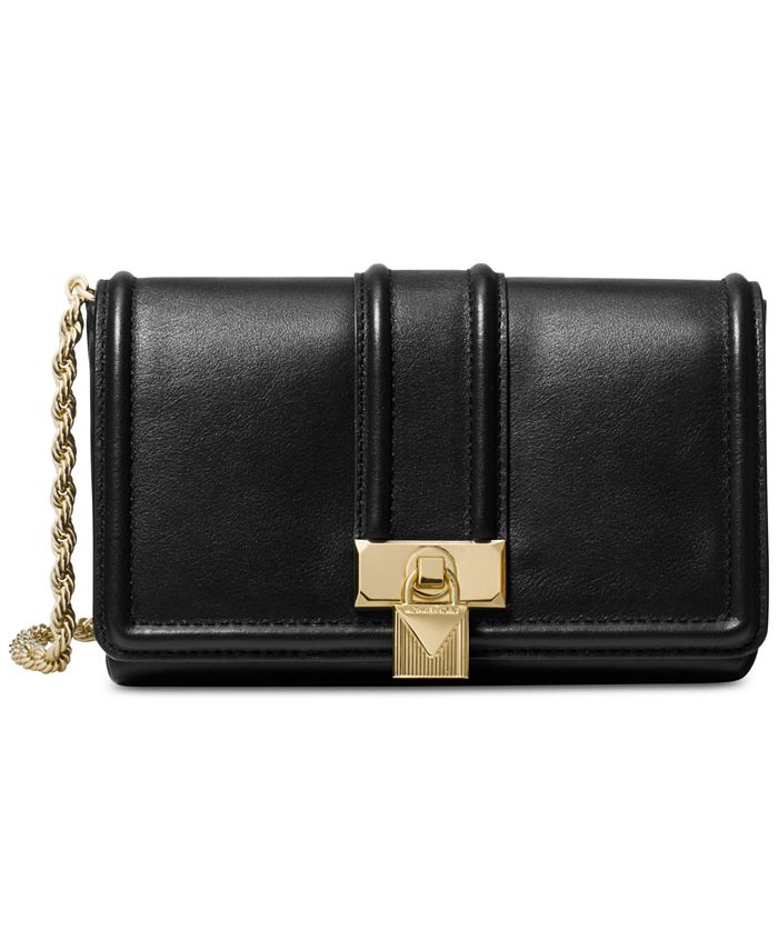 Michael Kors Padlock Chain Crossbody & Reviews - Handbags & Accessories -  Macy's