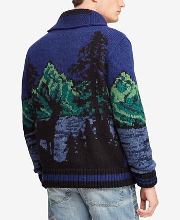 Polo Ralph Lauren Men s Great Outdoors Intarsia Full Zip Cardigan