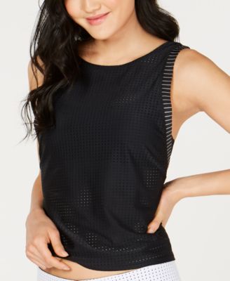 nike mesh layered tankini