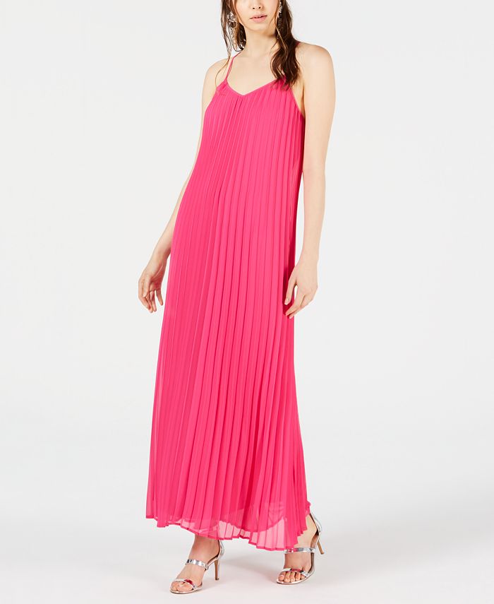 Bar III Pleated Maxi Dress Created for Macy s Macy s