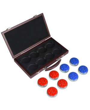 Blue Wave Pro-series Shuffleboard Puck Set In Red